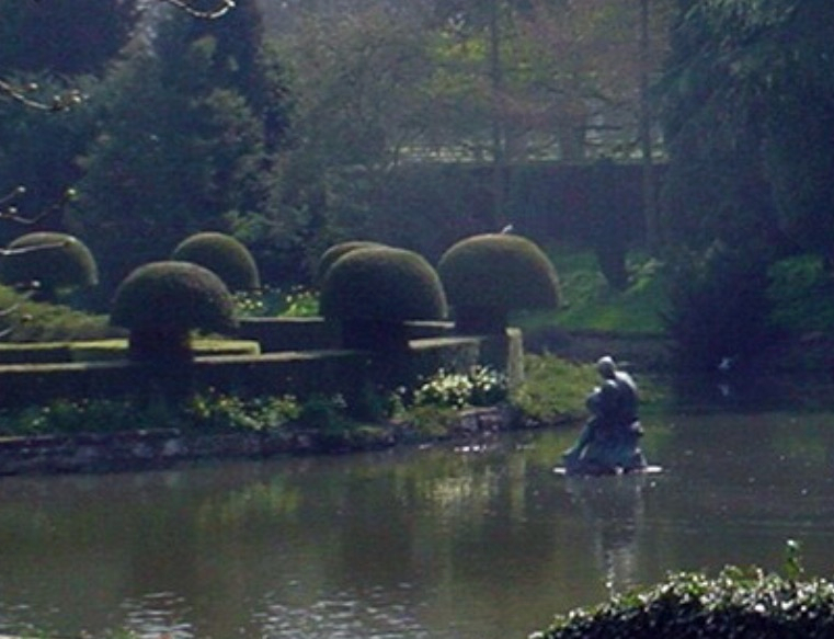 Statue by Bentham at Coombe Abbey